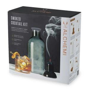 Viski Alchemy Smoked Cocktail Kit - Black